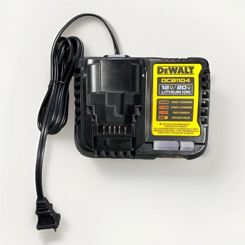 Dewalt Battery Charger DCB1104 12V–20V Max Li-Ion 120V 60 Hz Express Genuine NEW
